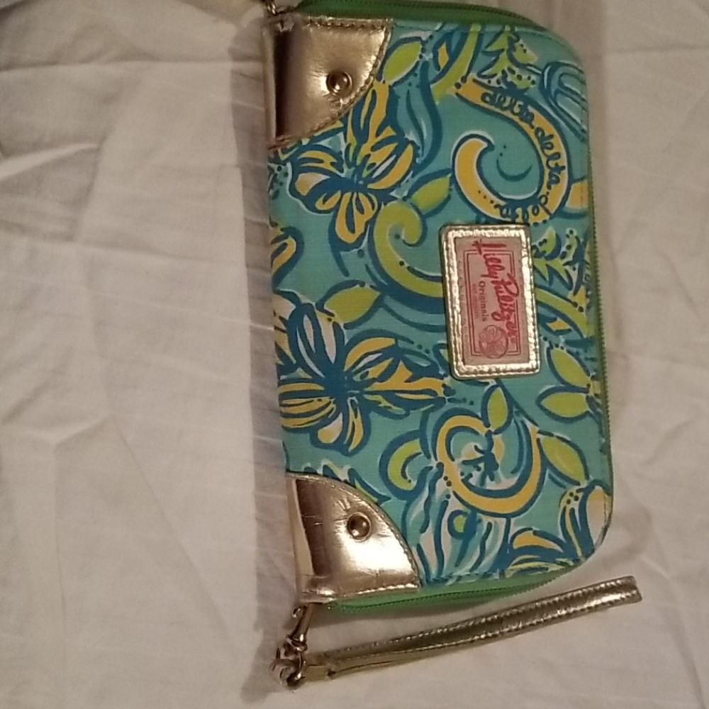 Lilly pulitzer Wristlet